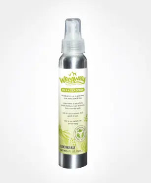 WEE AWAY FLEA & TICK SPRAY LEMONGRASS 4OZ - Black Dog Panamá