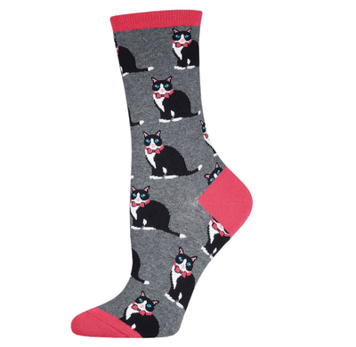 TUXEDO CATS - GRAY HEATHER - 9-11 - Black Dog Panamá
