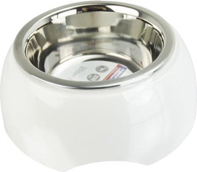 PLATO PARA MASCOTA MELAMINA-ACERO SMALL - Black Dog Panamá