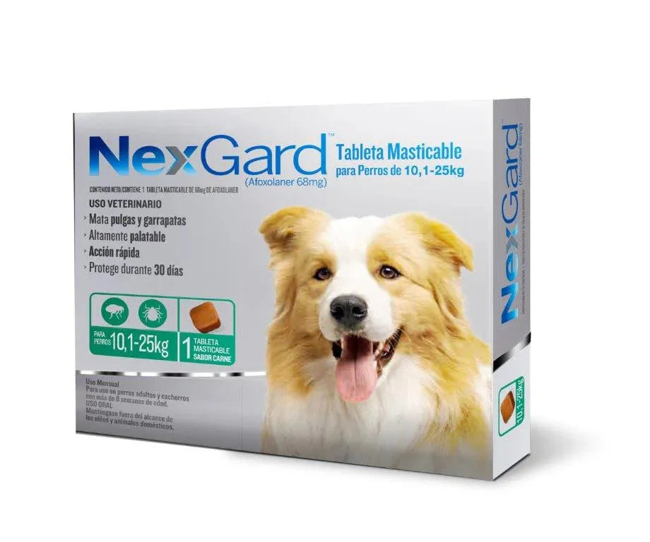 NEXGARD L 10 A 25 KG - Black Dog Panamá