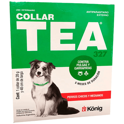 TEA COLLAR PERROS MEDIANOS - Black Dog Panamá