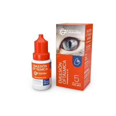 Janvi Emulsión Oftálmica Ciclosporina 1% Black Dog Panamá