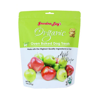 GL ORGANIC BAKED APPLE TREATS 14OZ - Black Dog Panamá