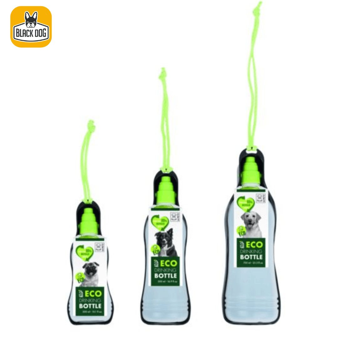 ECO Dog Drinking Bottle - L - Black Dog Panamá