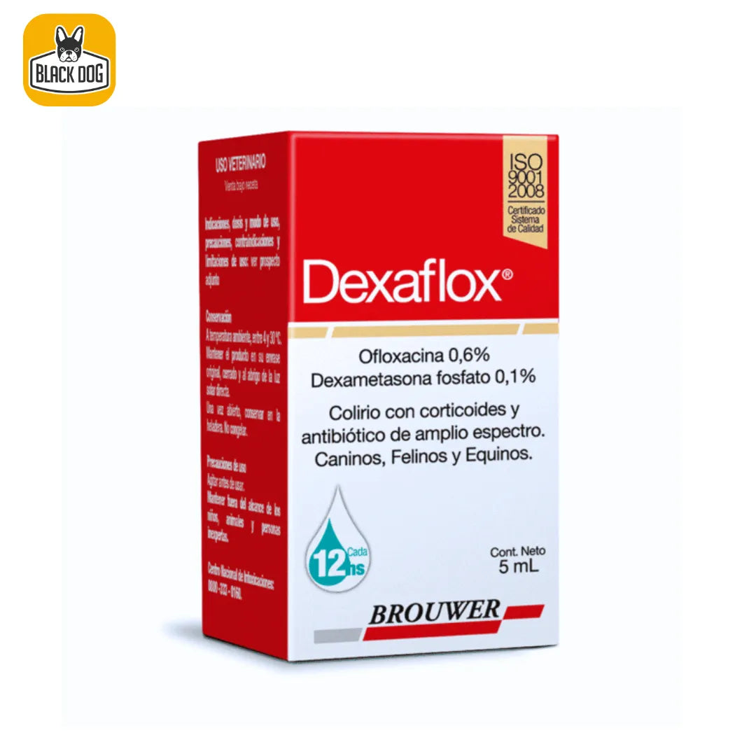 DEXAFLOX 5ML - Black Dog Panamá
