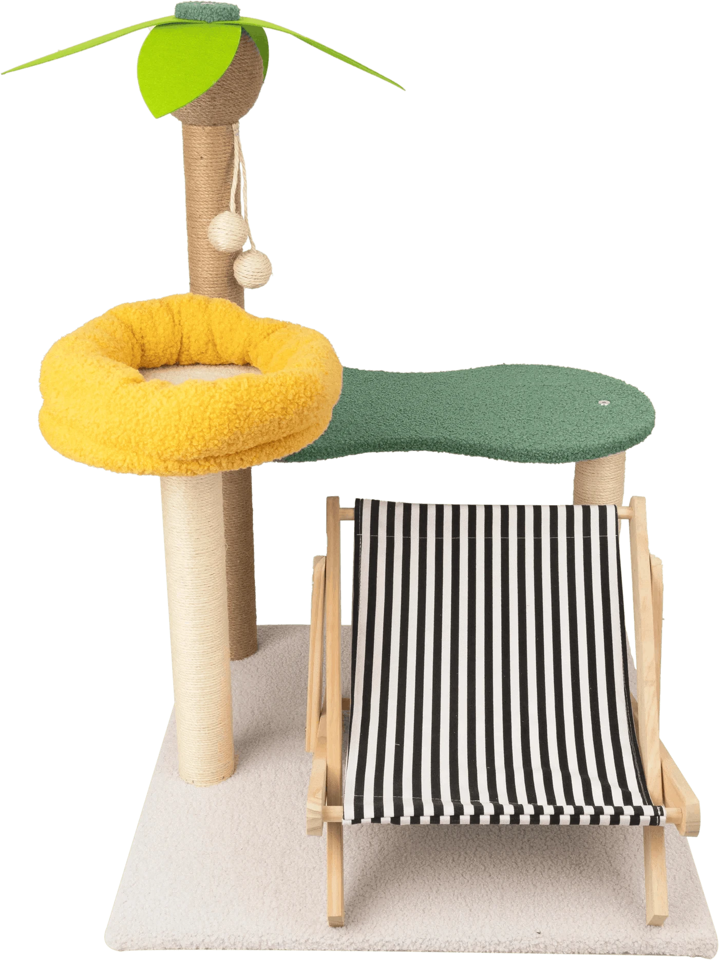 Oasis Cat Tree
with Hammock 86 x60cm - Black Dog Panamá