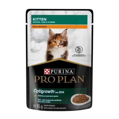 PP KITTEN OPTIGROWTH 24X85G - Black Dog Panamá