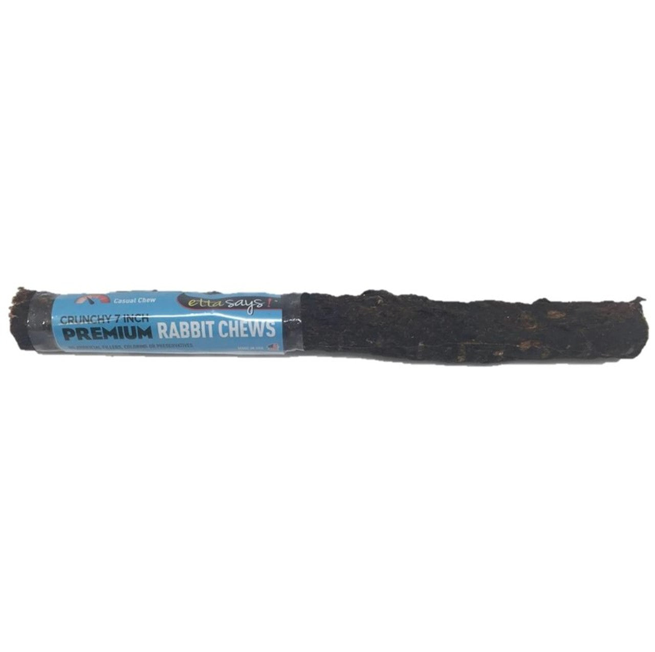 TP 7" CRUNCHY PREMIUM RABBIT CHEWS - Black Dog Panamá