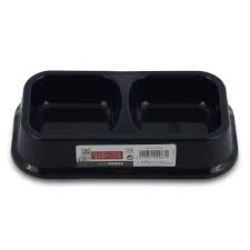 Double PLASTIC BOWL - 2 x 150 ml - Black Dog Panamá