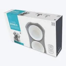 COMBI - DOUBLE BOWL WITH STAND - XL - Black Dog Panamá