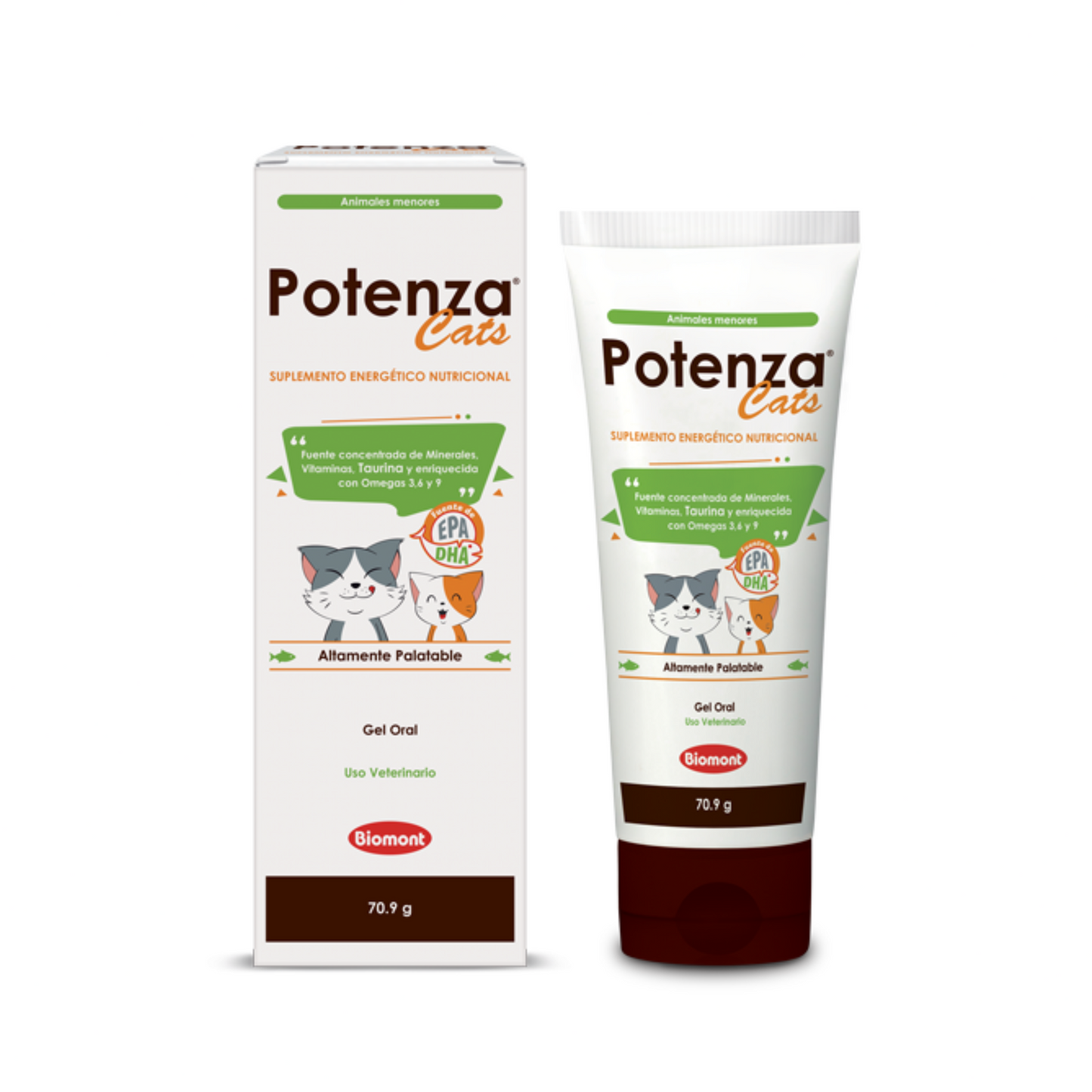 POTENZA CATS GEL ORAL 70.9GR - Black Dog Panamá