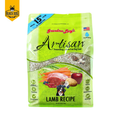 GL ARTISAN LAMB RECIPE DOG FOOD 3LB - Black Dog Panamá