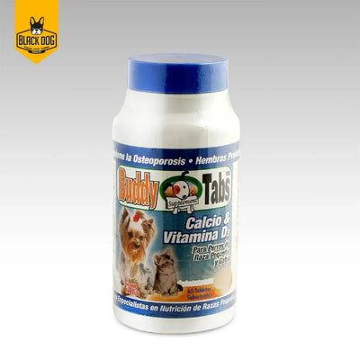 BUDDY TABS CALCIO+VIT D3 AZUL 60 TAB INSUVET