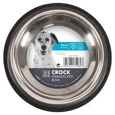 CROCK Stainless Steel Bowl - M - Black Dog Panamá