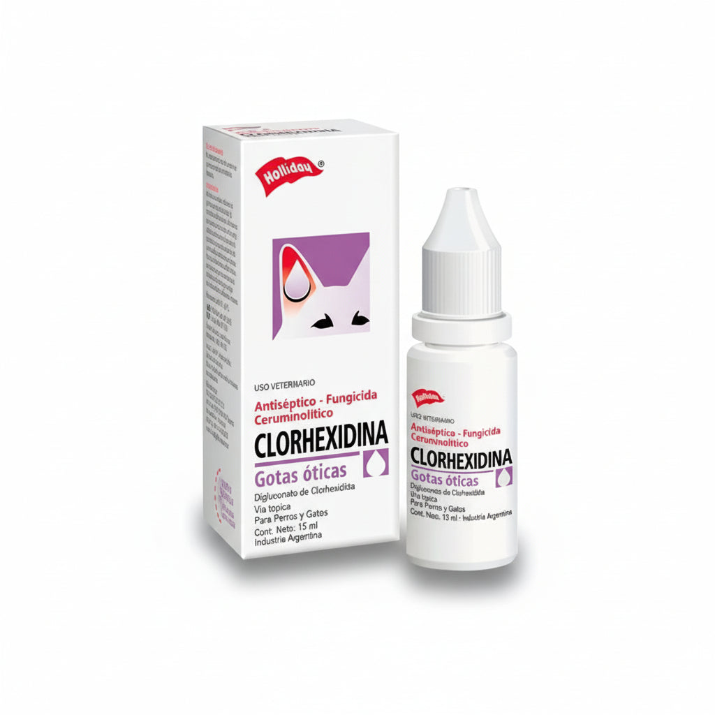 Clorhexidina Gotas Óticas – 15 ml