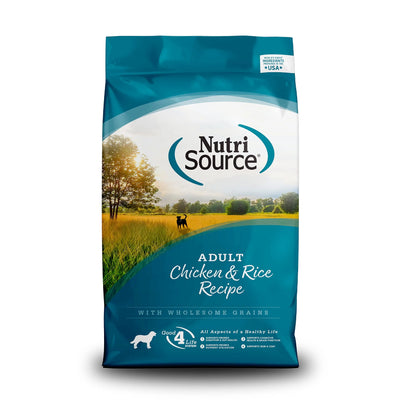 NUTRI SOURCE ADULT CHICKEN & RICE 26 Lb - Black Dog Panamá