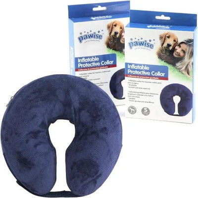 13006 PAWISE INFLATABLE E COLLAR SMALL - Black Dog Panamá