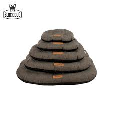 OLERON Oval Cushion - XXL - Dark Grey - Black Dog Panamá