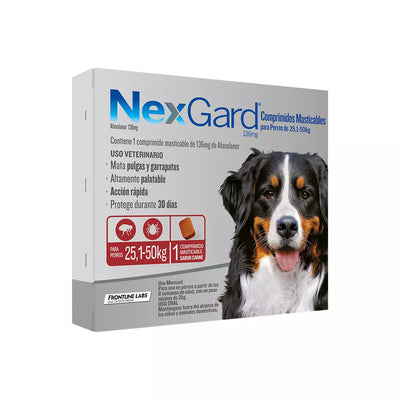NexGard XL Tableta Antiparasitaria – 25-50 kg