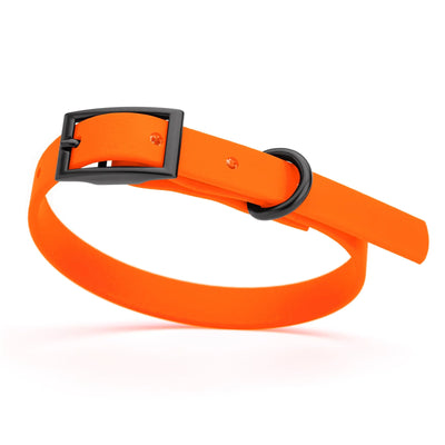 DOGLINE NYLON COLLAR SMALL ORANGE - Black Dog Panamá