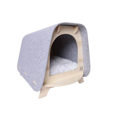 CASA PARA GATO WOODY COZY - Black Dog Panamá