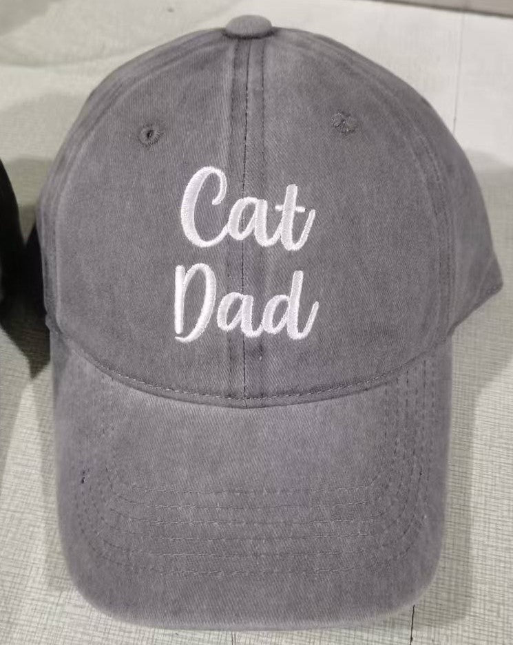 GORRA CAT DAD - Black Dog Panamá