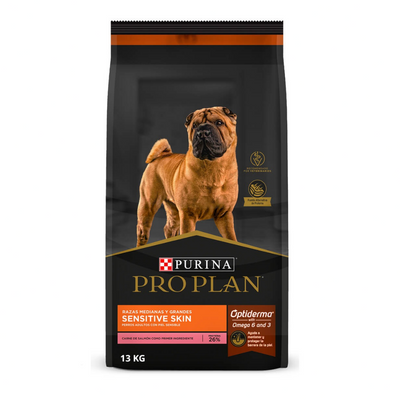 PRO PLAN SENSITIVE OPTIDERMA 13 Kg - Black Dog Panamá
