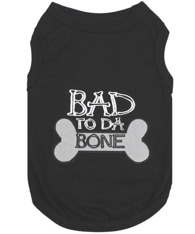Bad to da Bone - Black / XXS