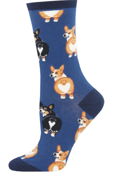 CORGI BUTT - BLUE - 9-11 - Black Dog Panamá