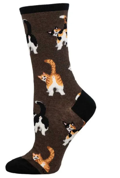 CAT BUTTS - BROWN HEATHER - 9-11 - Black Dog Panamá