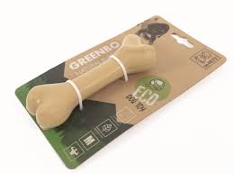 GREENBO Natural Rubber Bones - M - Black Dog Panamá