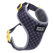 DOOG NEOFLEX DOG HARNESS ODIE SMALL - Black Dog Panamá