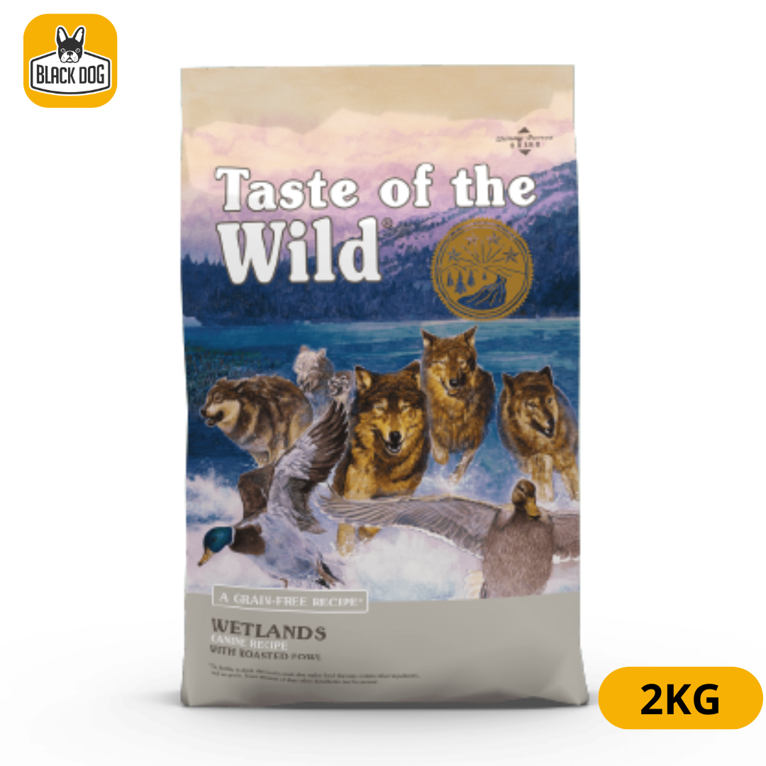 TASTE OF THE WILD 2KG WETLANDS - Black Dog Panamá