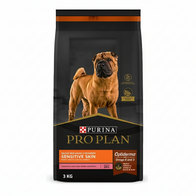 PRO PLAN SENSITIVE OPTIDERMA6X3Kg - Black Dog Panamá