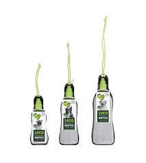 ECO Dog Drinking Bottle - M - Black Dog Panamá