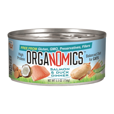 ORGANOMICS SALMON & DUCK DINNER CAT 362G - Black Dog Panamá