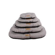 OLERON Oval Cushion - XXL - Light Grey - Black Dog Panamá