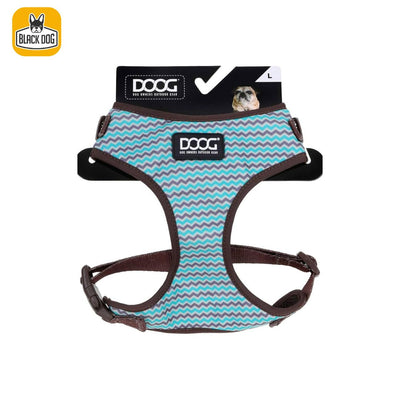 DOOG NEOFLEX DOG HARNESS BENJI MEDIUM - Black Dog Panamá