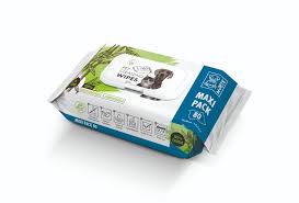 Pet Cleaning wipes BAMBOO - MAXI PACK 20 x 15 cm - 80 pcs - Black Dog Panamá