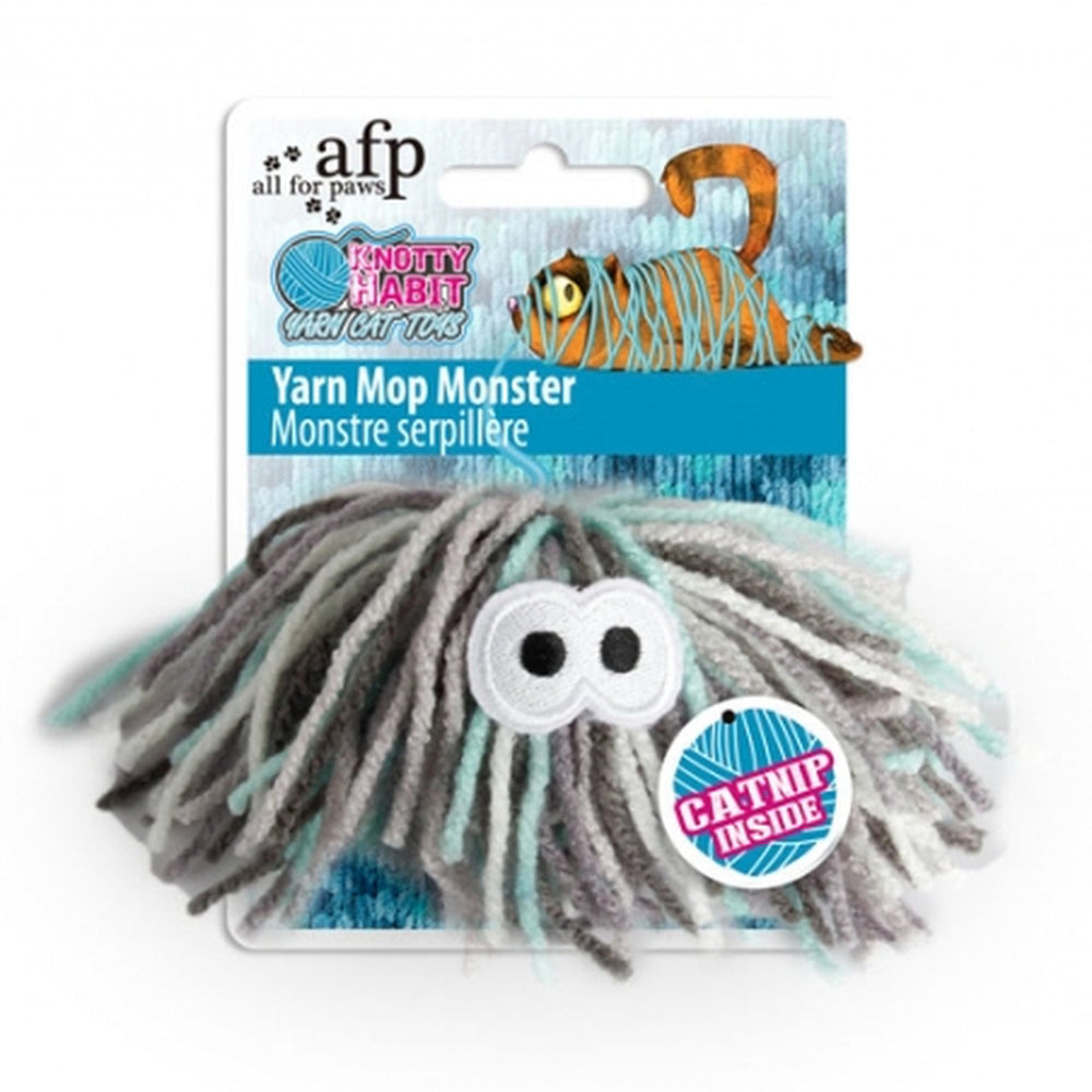 Knotty Habit - Yarn Mop Monster - Black Dog Panamá