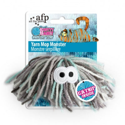 Knotty Habit - Yarn Mop Monster - Black Dog Panamá