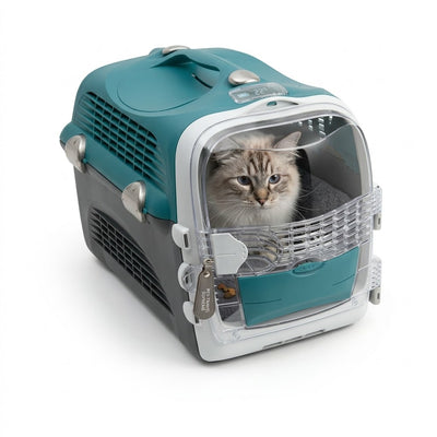 PORTADOR CATIT 2.0 CABRIO TURQUESA PARA GATOS