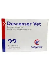 DESCENSOR VET 200MG CAPITAL ANIMAL,S.A.