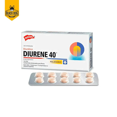 DIURENE 40MG COMP DROGUERIA E IMPORTADORA ALEMANA,S.A.