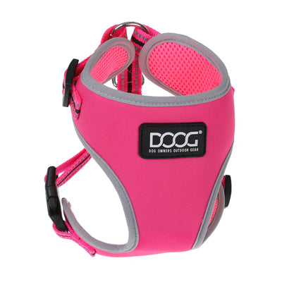 DOOG Neoflex Dog Harness LADY (Neon) - Extra Small - Black Dog Panamá