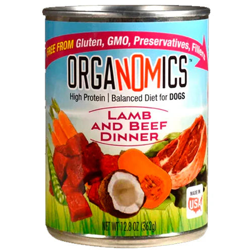 ORGANOMICS SALMON & DUCK DINNER DOG 362G - Black Dog Panamá