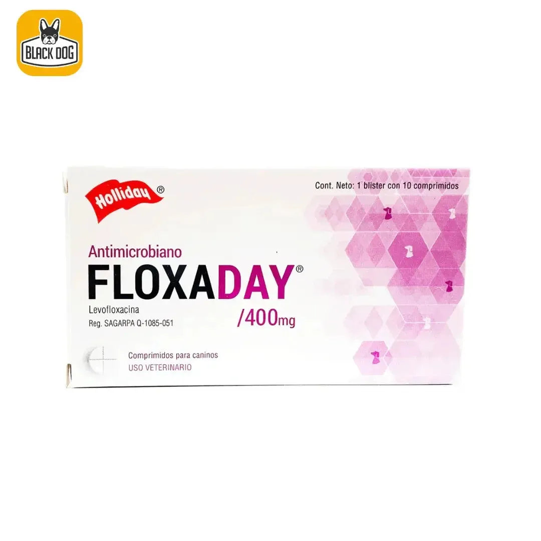 FLOXADAY 400MG 10 COMPR DROGUERIA E IMPORTADORA ALEMANA,S.A.