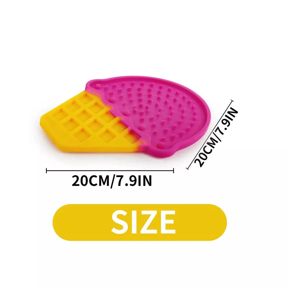 AFP Lick Mat Ice Cream - Tapete para Lamer Perros