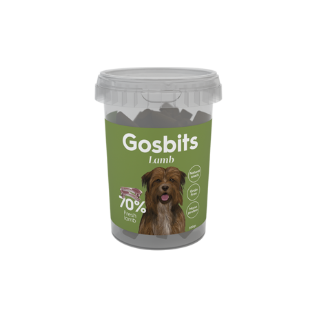 GOSBITS LAMB DOG TREATS 300G - Black Dog Panamá