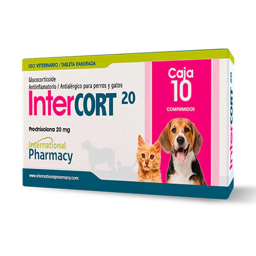 INTER CORT 20MG TABS - Black Dog Panamá